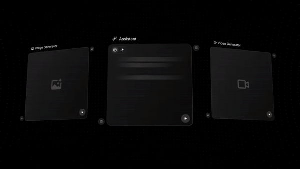 Demonstração dos modelos de IA disponíveis no VisualAI